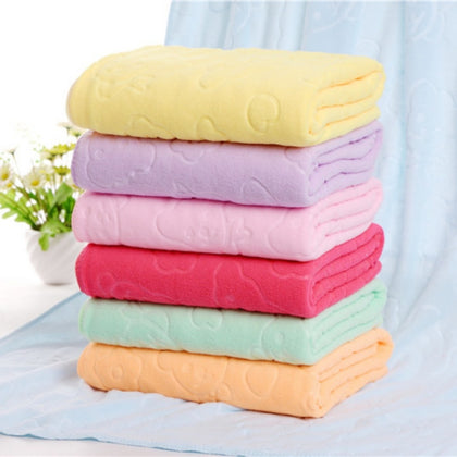 Newborn Baby Blankets Warm Fleece Thermal Soft Stroller Towel