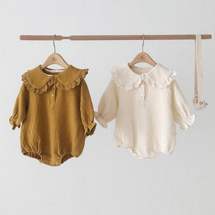 Baby Spring Autumn Clothing Infant Newborn Baby Girls Bodysuit